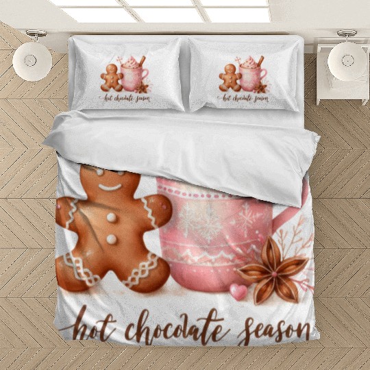 Hot Chocolate Season Bedding Sets