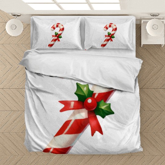Candy Cane Christmas, Merry Christmas Bedding Sets