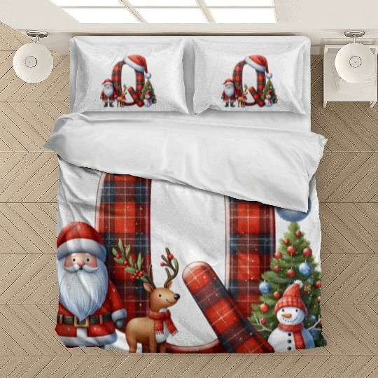 Merry Christmas, Christmas Retro Bedding Sets