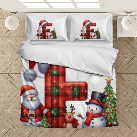 Merry Christmas, Christmas Retro Bedding Sets