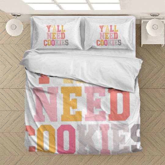 Cookie Bedding Sets, Y'all Need Cookies Bedding Sets cookie day