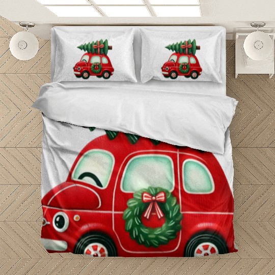 Merry Christmas, Christmas Vintage Bedding Sets