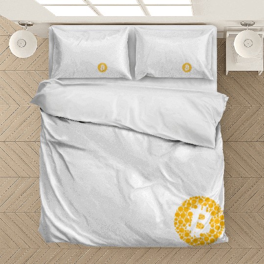 Funny Bitcoin Plan P Bedding Sets Crypto Trader Bedding Sets