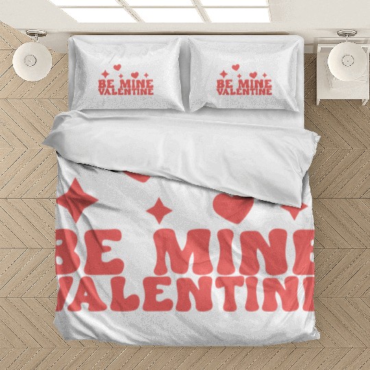 Be Mine Valentine, Valentines Retro Bedding Sets