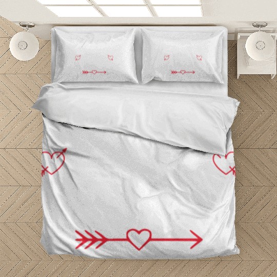 Valentine Retro, Happy Valentines Day Bedding Sets