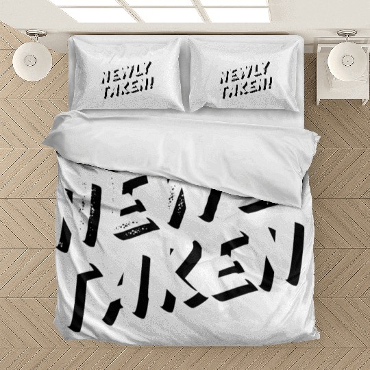 Newly Taken - Fun Relationship Status Bedding Sets