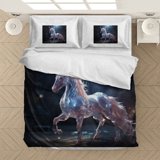 Crystalline Unicorn Bedding Sets