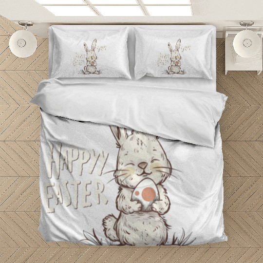 Happy Easter Bunny, Easter Day Bedding Sets