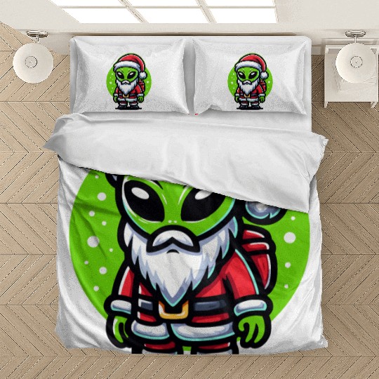 Santa Alien Bedding Sets