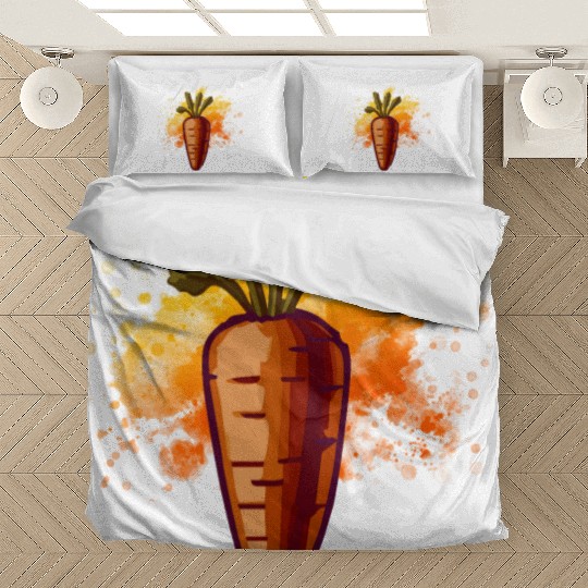 Vegetarian Veganer Carrot Bedding Sets