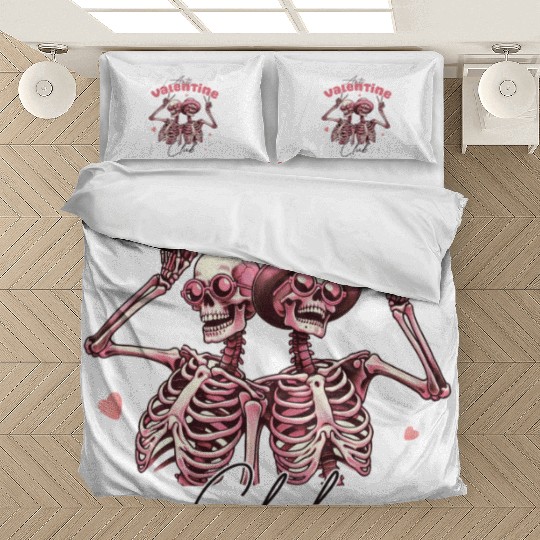 Valentines Cute, Valentine Retro Bedding Sets