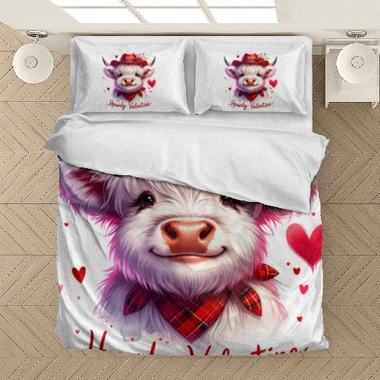 Howdy Valentine, Valentines Day Bedding Sets