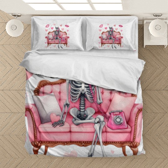 Valentines Cute, Valentine Retro Bedding Sets