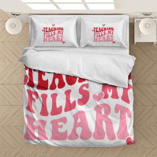Happy Valentins Day, Valentine Retro Bedding Sets