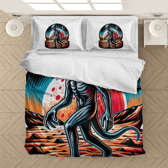 Alien on Mars Bedding Sets