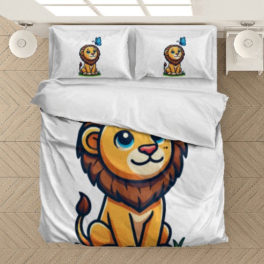 lion and butterfly Bedding Sets