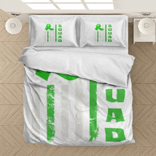 Non-Hodgkin Lymphoma Awareness Support Squad Bedding Sets