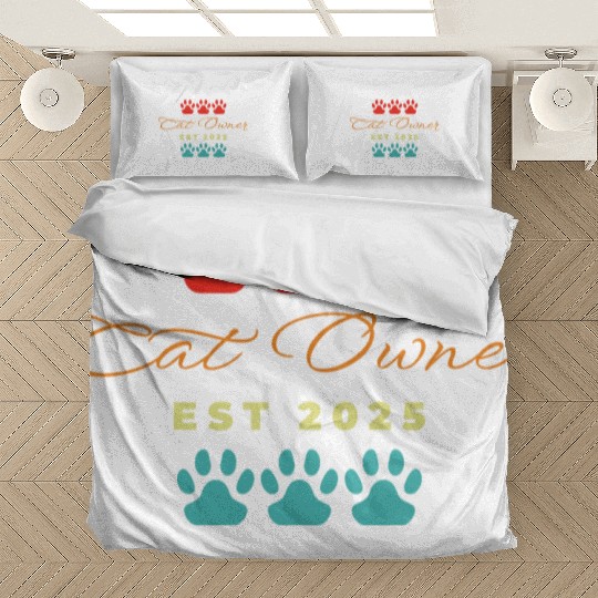 cat owner est 2025 Bedding Sets