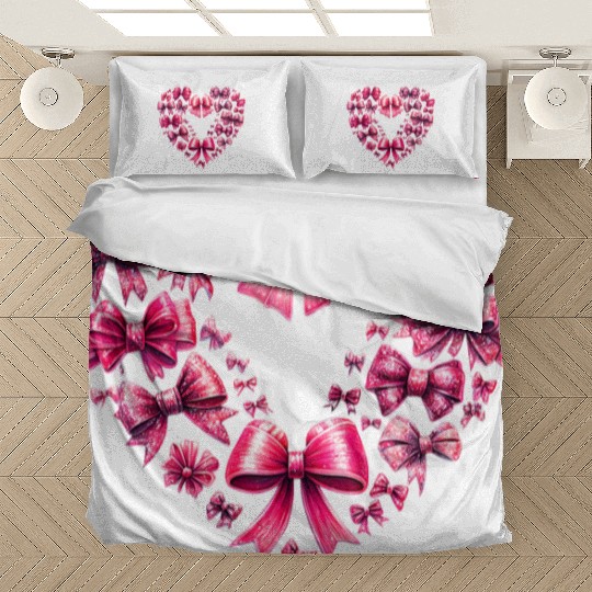 Valentines Day, Retro Valentine, Coquete Valentine Bedding Sets