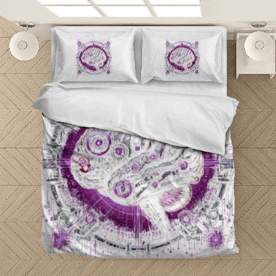 Robotics Engineer Artificial Intelligence AI Bedding Sets
