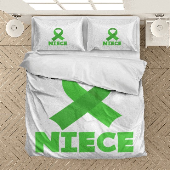 Non-Hodgkin Lymphoma Awareness For My Niece Bedding Sets