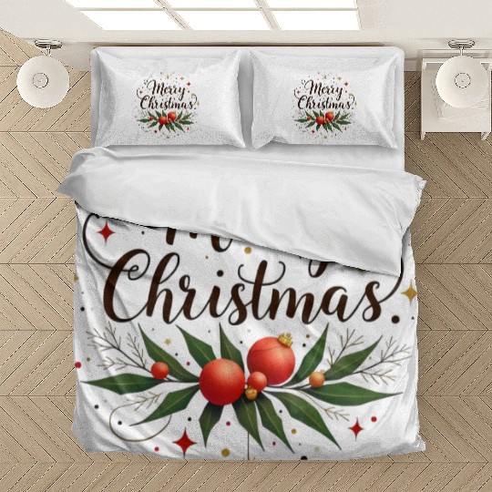 Merry Christmas Toddler Bedding Sets