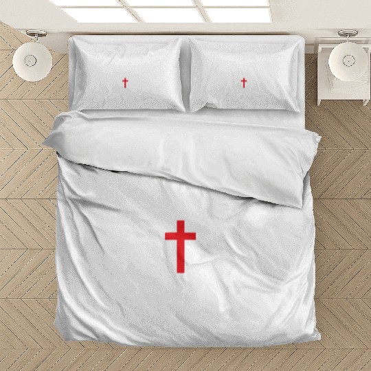 Jesus Is King Love Jesus Christian Christmas Bedding Sets