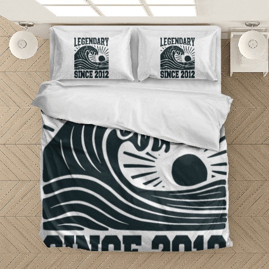 Legendary Since 2012 Birthday Vibes Bedding Sets