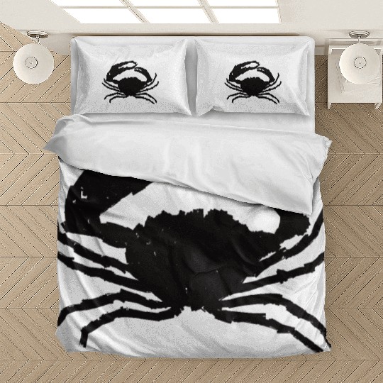 DEC-8 Crab Simple Drawing Bedding Sets