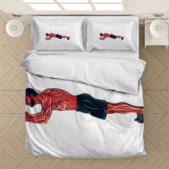 Plank Now Cry Later Bedding Sets