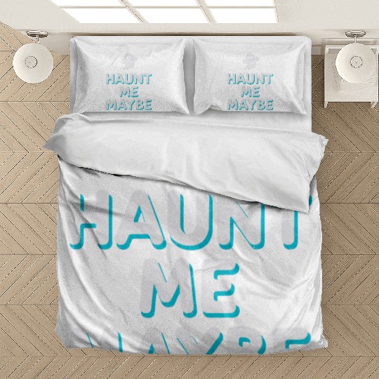 Paranormal Comedy Funny Ghost Humor Lighthearted Bedding Sets