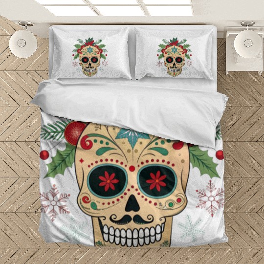 Holiday Sugar Skull Bedding Sets
