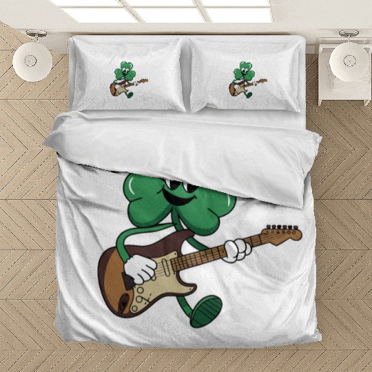 Shamrockin' and Rollin' St. Patrick's Rock & Roll Bedding Sets