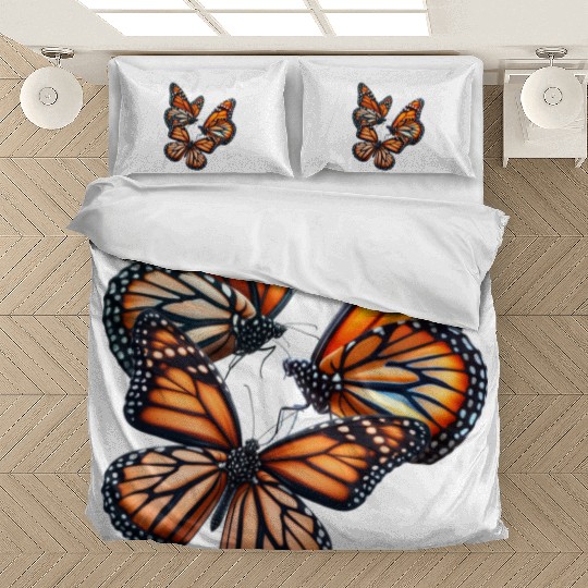 Monarch Butterflies Butterfly Lover Lepidopterist Bedding Sets