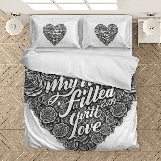 My Heart Filled with Love Bedding Sets