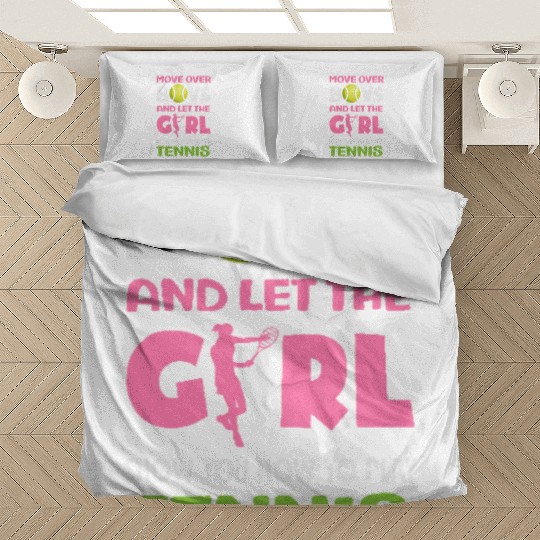 Move Over Boys Tennis Skill Showcase Bedding Sets