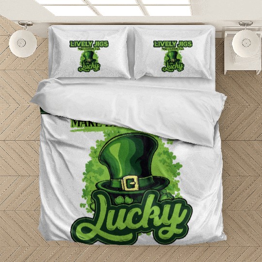 Lively Jigs Make Everyday Feel Lucky St Patricks Bedding Sets