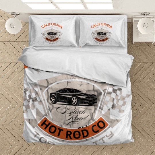 California New School Hot Rod Co. Bedding Sets