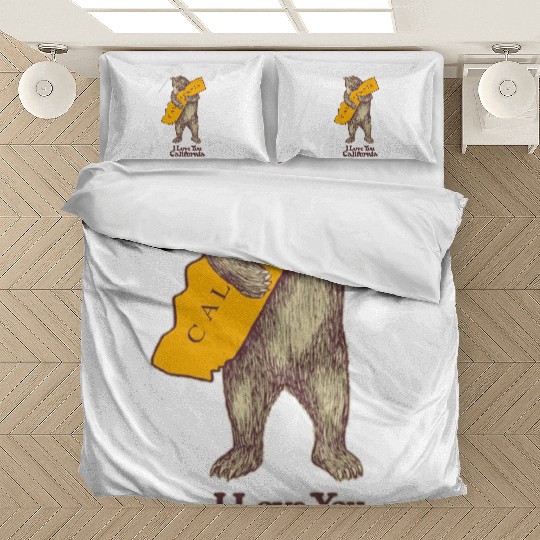 I Love You California Bedding Sets