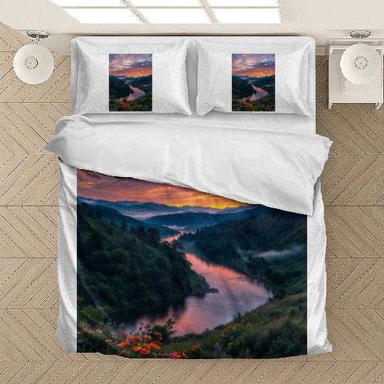 Twilight Riverbend Bedding Sets