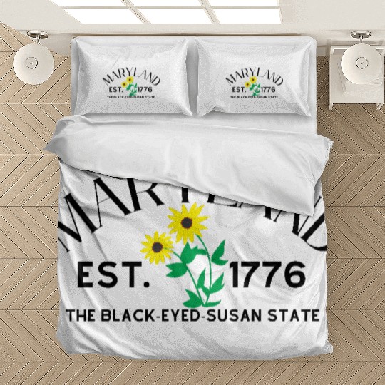 Bright Sunflower Botanical Illustration Bedding Sets