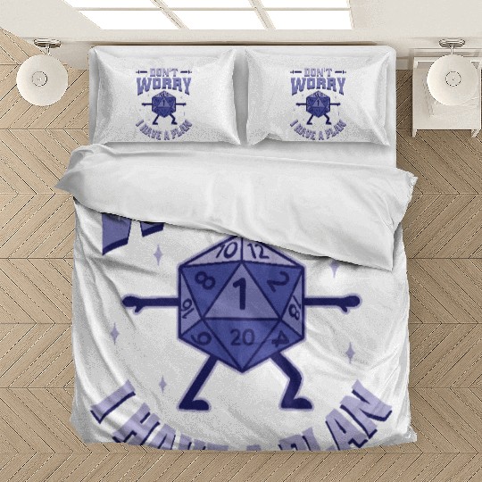 Don't Worry I Have a Plan Bedding Sets