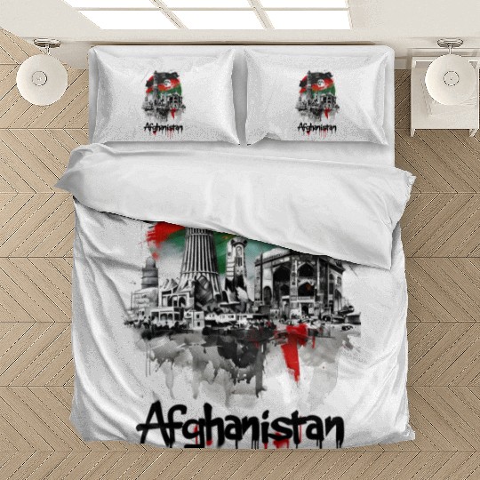 Kabul Store Afghanistan Urban View Bedding Sets