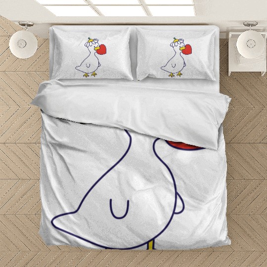 Silly Goose in Love Bedding Sets