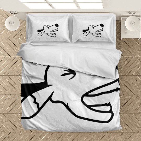 Dog Angry Biting Dangerous Loud Barking Barking Bedding Sets