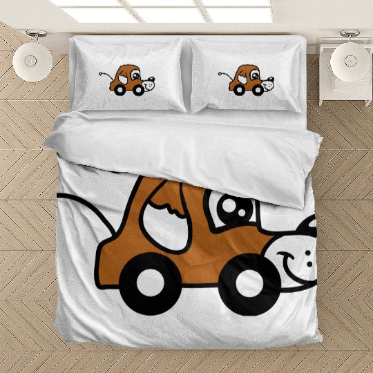 Dog Car Toy Remote-Controlled Driving Wheels Sweet Bedding Sets