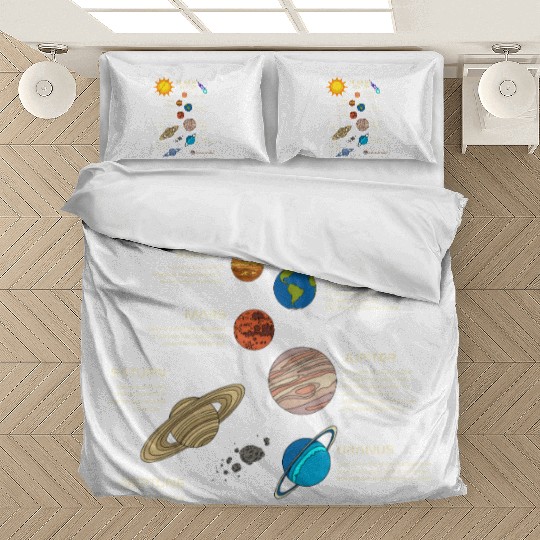 The Solar System Planets Bedding Sets