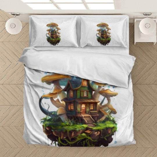 Fungi house Bedding Sets