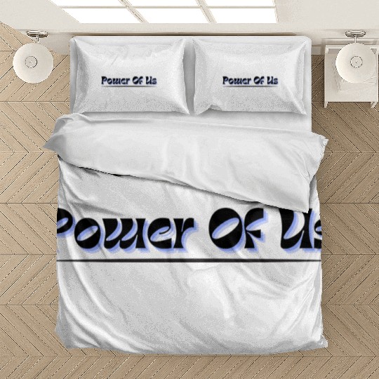 Power of us team spirit Bedding Sets