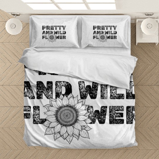 Pretty and Wild Flower - Hiking - Women Bedding Sets